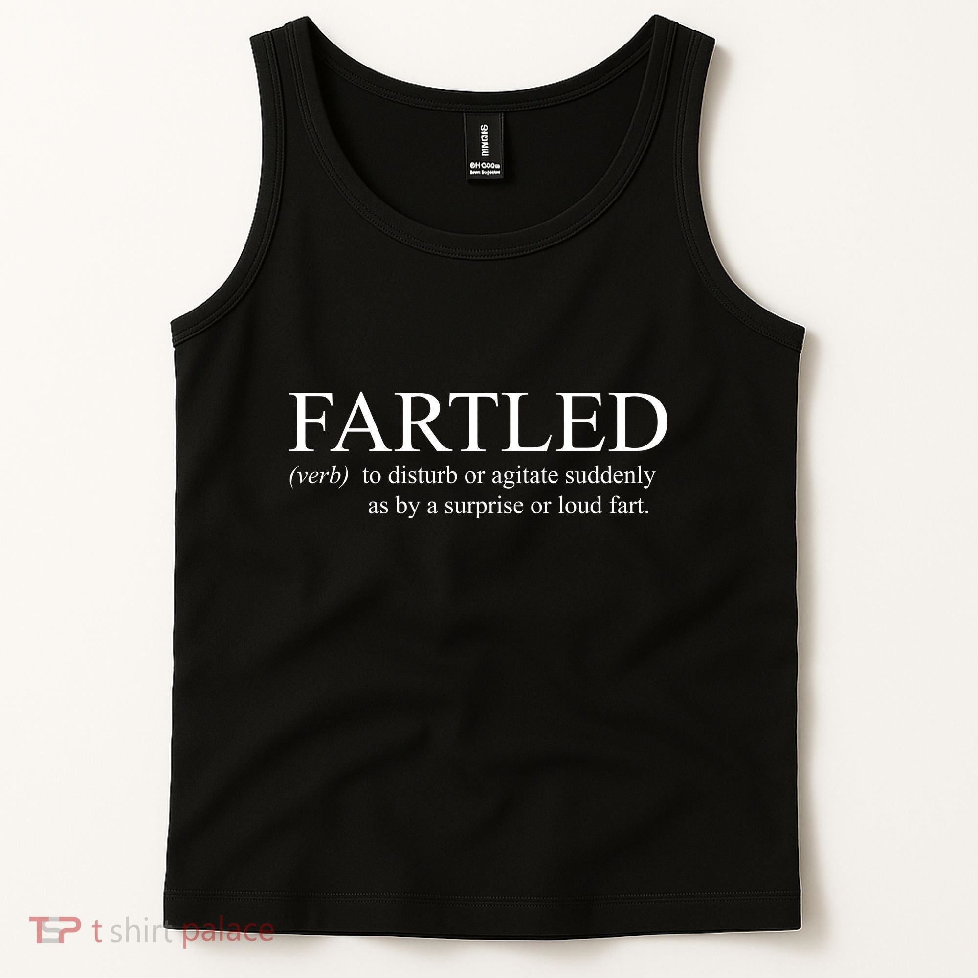 Fartled Funny Fart Definition Tank Top