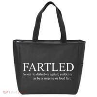 Fartled Funny Fart Definition Tote Bag thumb 0