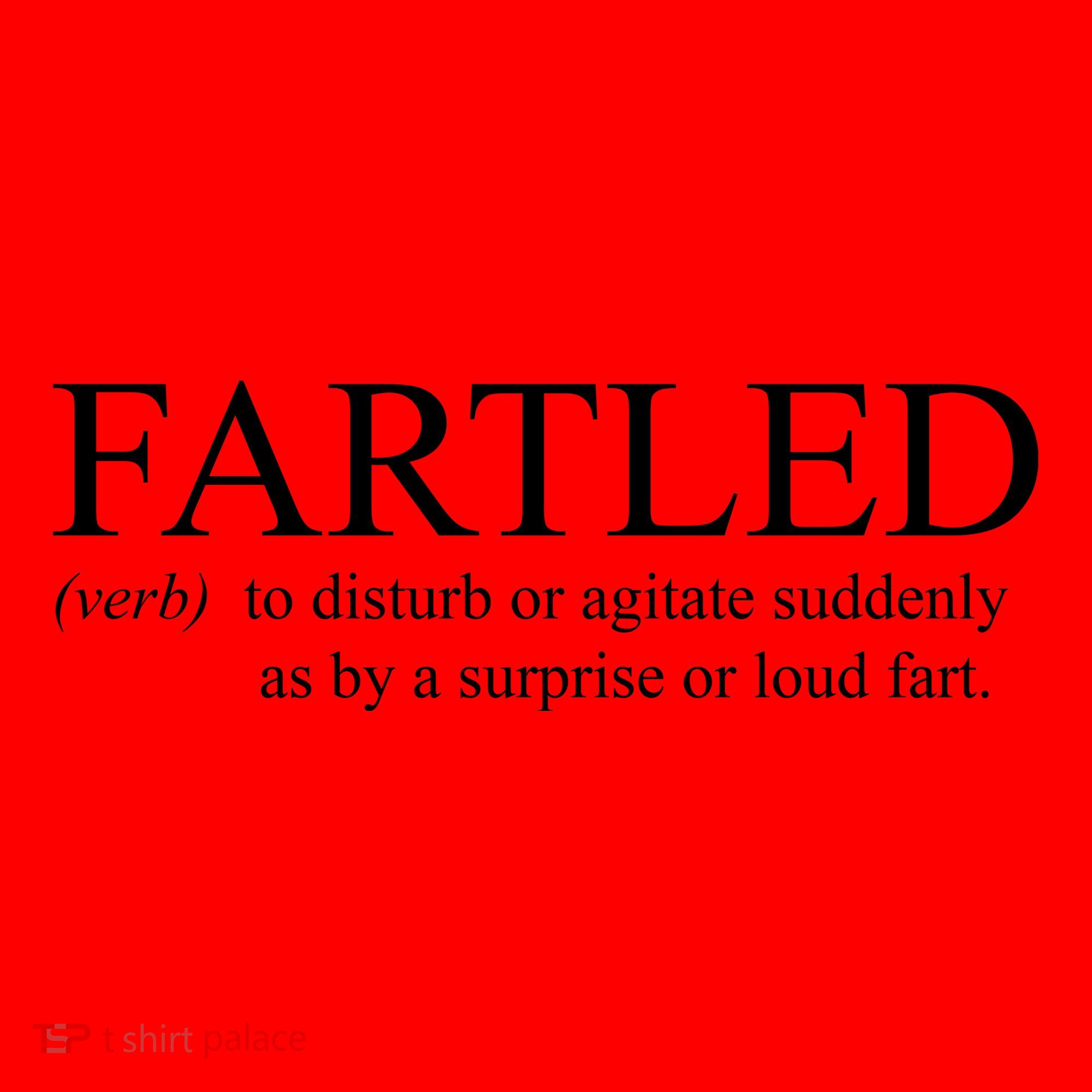Fartled Funny Fart Definition Santa Hat