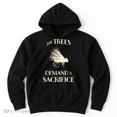 Fly Fishing For Trout Funny Fly Casting Hoodie