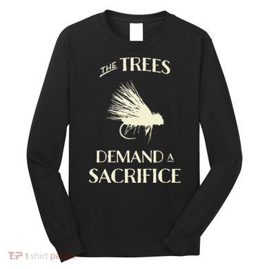 Fly Fishing For Trout Funny Fly Casting Long Sleeve Shirt