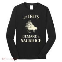 Fly Fishing For Trout Funny Fly Casting Long Sleeve Shirt thumb 0