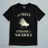 Fly Fishing For Trout Funny Fly Casting T-Shirt thumb 5