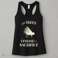 Fly Fishing For Trout Funny Fly Casting Women's Tank Top thumb 3