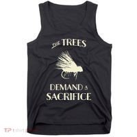 Fly Fishing For Trout Funny Fly Casting Tank Top thumb 0