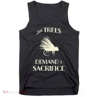 Fly Fishing For Trout Funny Fly Casting Tank Top thumb 0