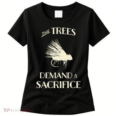 Fly Fishing For Trout Funny Fly Casting Women's T-Shirt