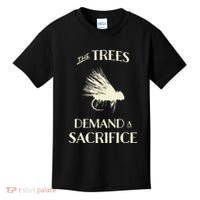 Fly Fishing For Trout Funny Fly Casting Kids T-Shirt thumb 0