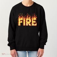 Fire Flame Fire And Ice Costume Women's Sweatshirt thumb 0