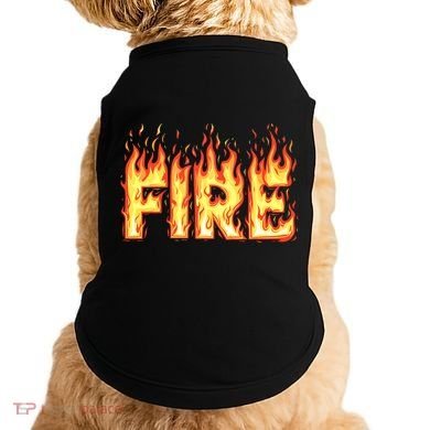 Fire Flame Fire And Ice Costume Doggie Tank