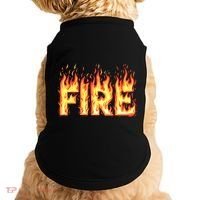 Fire Flame Fire And Ice Costume Doggie Tank thumb 0