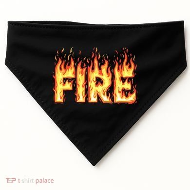 Fire Flame Fire And Ice Costume USA-Made Doggie Bandana
