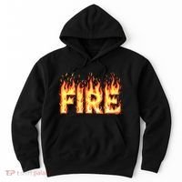 Fire Flame Fire And Ice Costume Hoodie thumb 0