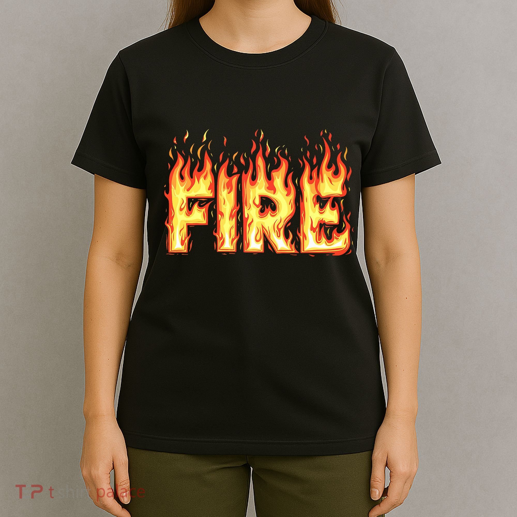 Fire Flame Fire And Ice Costume T-Shirt