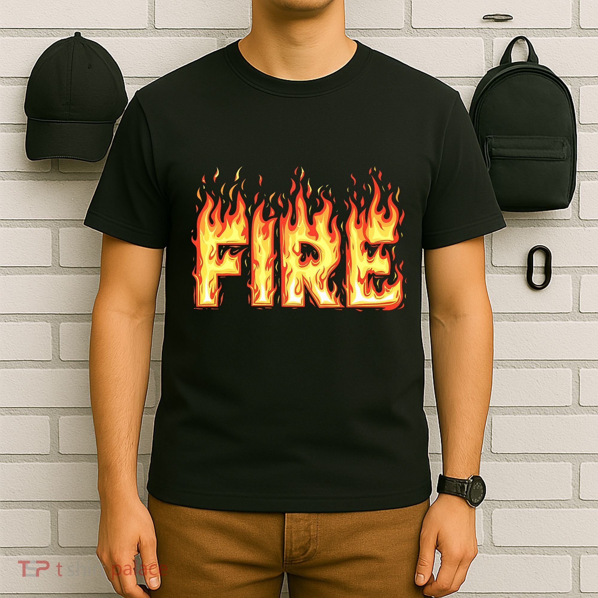 Fire Flame Fire And Ice Costume T-Shirt