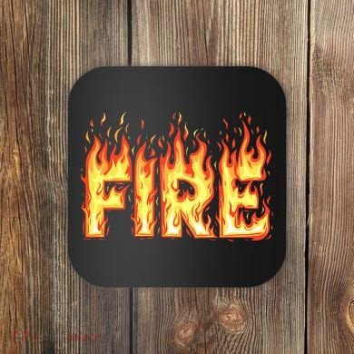 Fire Flame Fire And Ice Costume Coaster