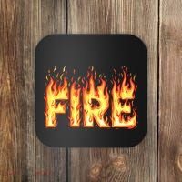 Fire Flame Fire And Ice Costume Coaster thumb 0