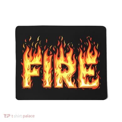 Fire Flame Fire And Ice Costume Mousepad