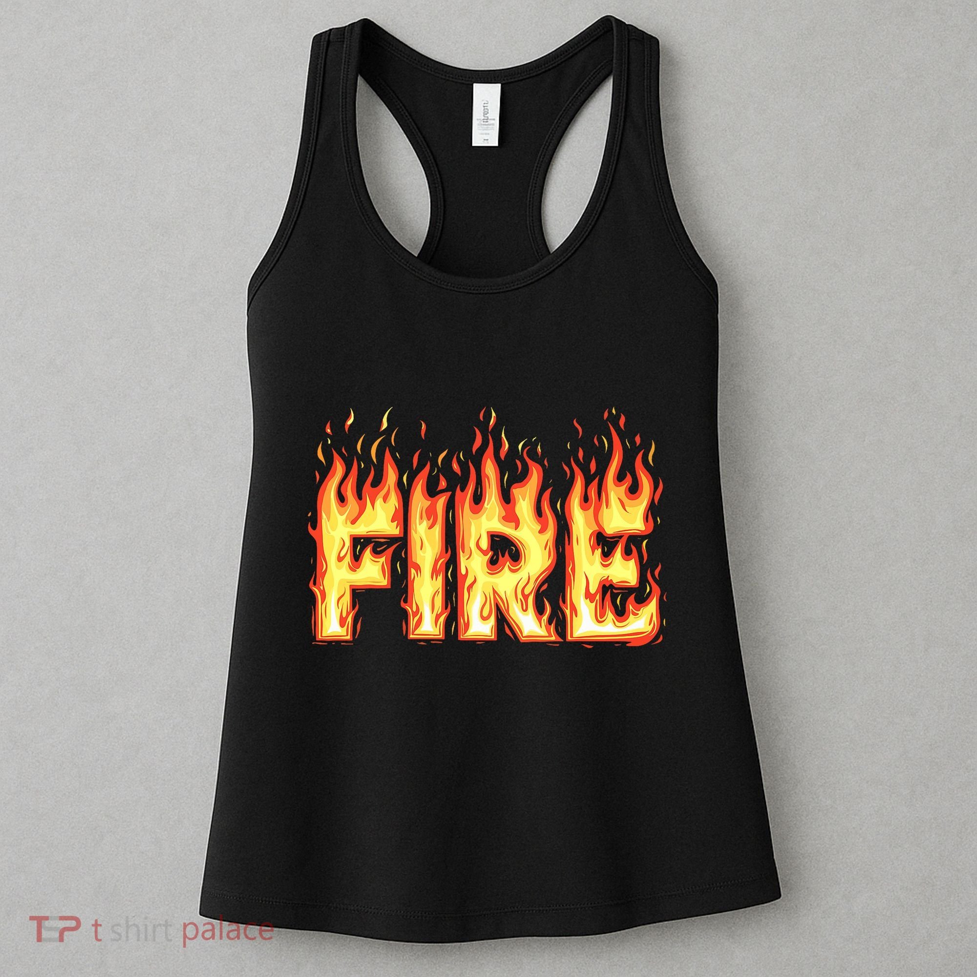Fire Flame Fire And Ice Costume Women's Tank Top