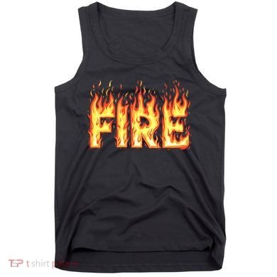 Fire Flame Fire And Ice Costume Tank Top