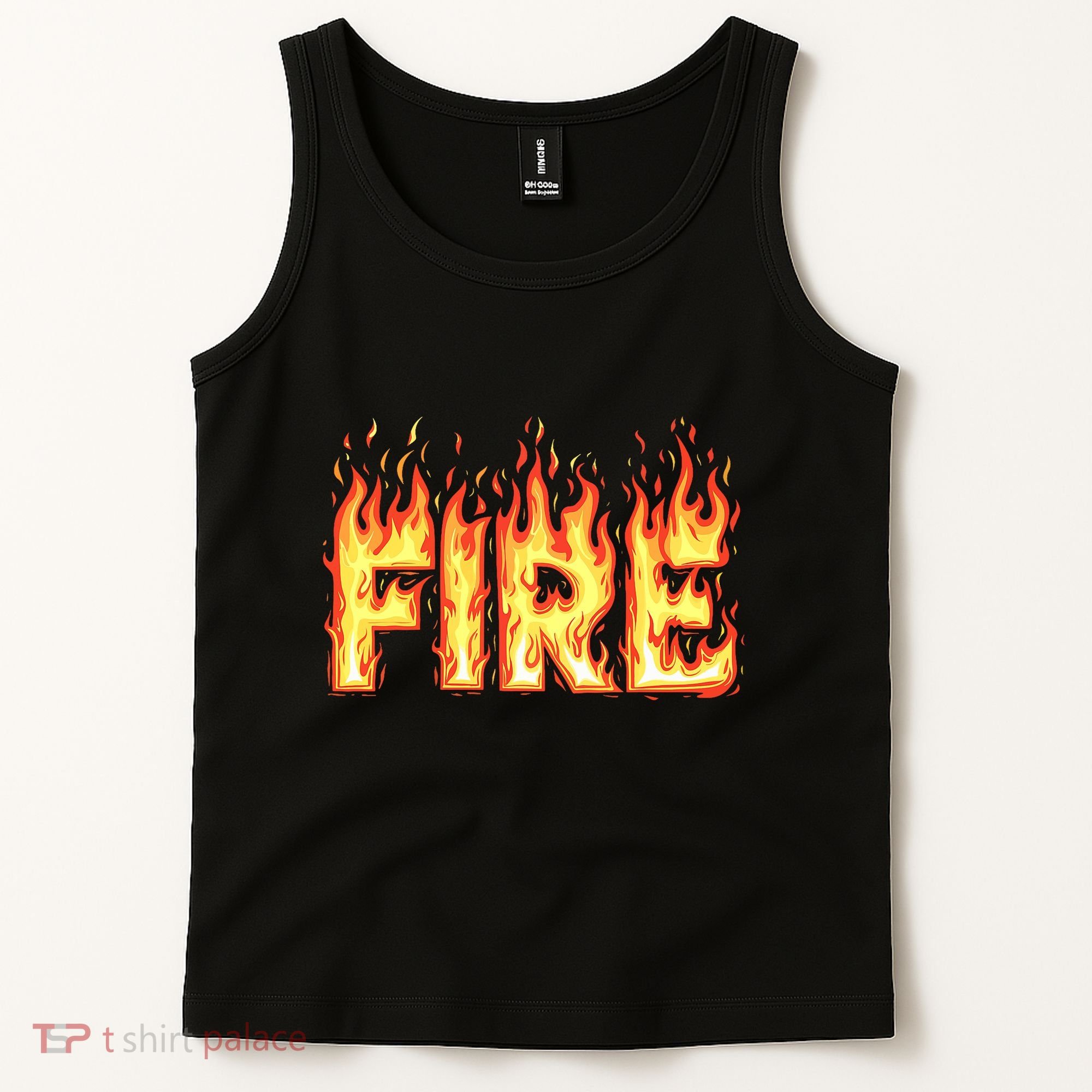 Fire Flame Fire And Ice Costume Tank Top