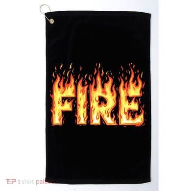 Fire Flame Fire And Ice Costume Golf Towel