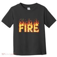 Fire Flame Fire And Ice Costume Toddler T-Shirt thumb 0