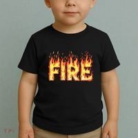 Fire Flame Fire And Ice Costume Toddler T-Shirt thumb 2