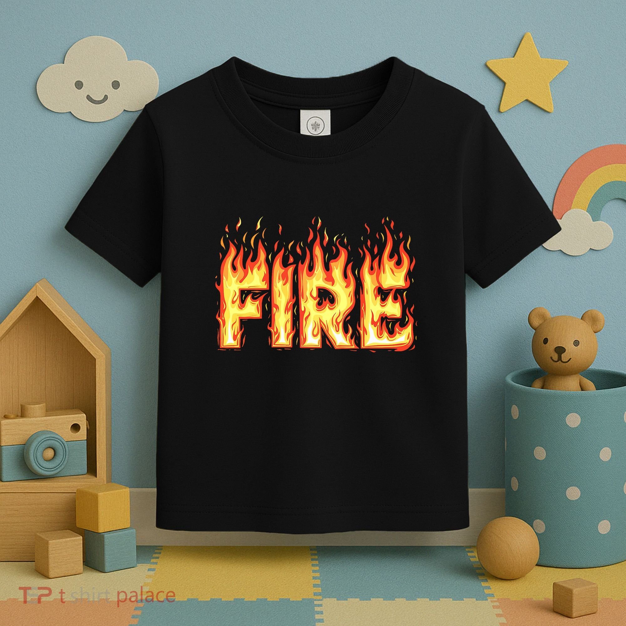 Fire Flame Fire And Ice Costume Toddler T-Shirt