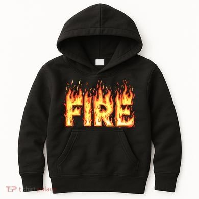 Fire Flame Fire And Ice Costume Kids Hoodie