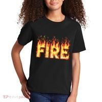 Fire Flame Fire And Ice Costume Kids T-Shirt thumb 2