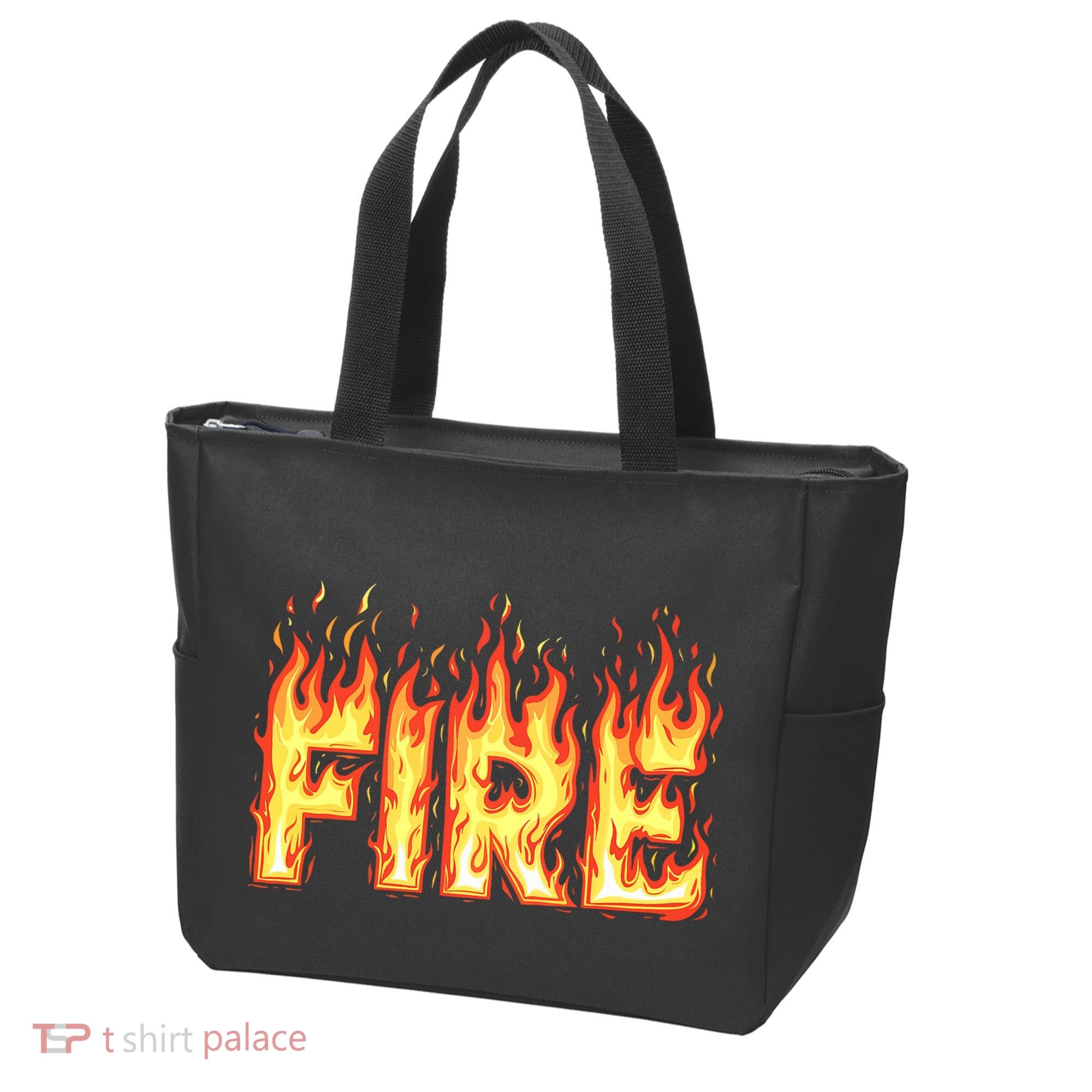 Fire Flame Fire And Ice Costume Tote Bag