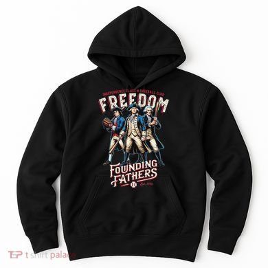 Freedom Founding Fathers Retro Minor League Baseball Team Hoodie