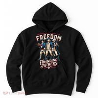 Freedom Founding Fathers Retro Minor League Baseball Team Hoodie thumb 0