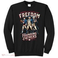 Freedom Founding Fathers Retro Minor League Baseball Team Sweatshirt thumb 0