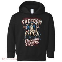 Freedom Founding Fathers Retro Minor League Baseball Team Toddler Hoodie thumb 0