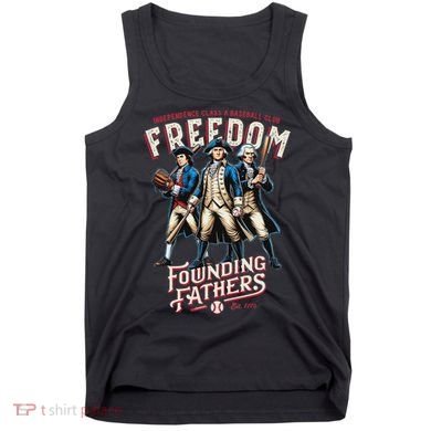 Freedom Founding Fathers Retro Minor League Baseball Team Tank Top