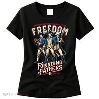 Freedom Founding Fathers Retro Minor League Baseball Team Women's T-Shirt thumb 0
