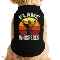 Funny Firefighting Fireman & Volunteer Firefighter Doggie Tank thumb 0