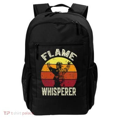 Funny Firefighting Fireman & Volunteer Firefighter Backpack