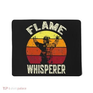 Funny Firefighting Fireman & Volunteer Firefighter Mousepad