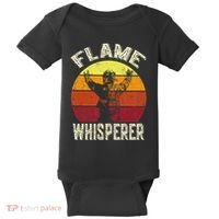 Funny Firefighting Fireman & Volunteer Firefighter Baby Bodysuit thumb 0
