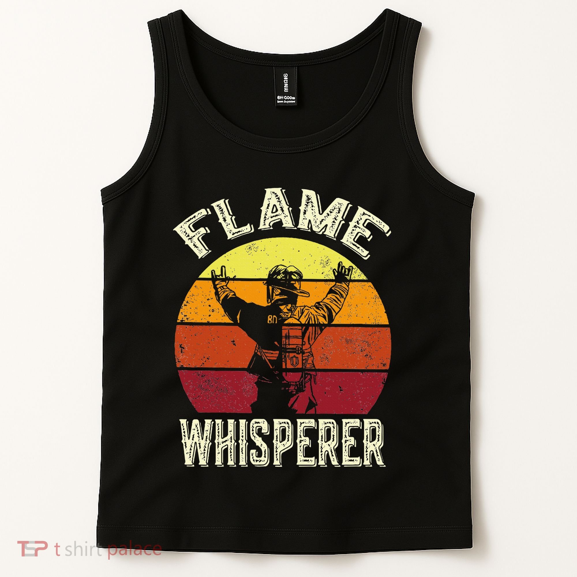 Funny Firefighting Fireman & Volunteer Firefighter Tank Top