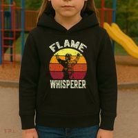 Funny Firefighting Fireman & Volunteer Firefighter Kids Hoodie thumb 3