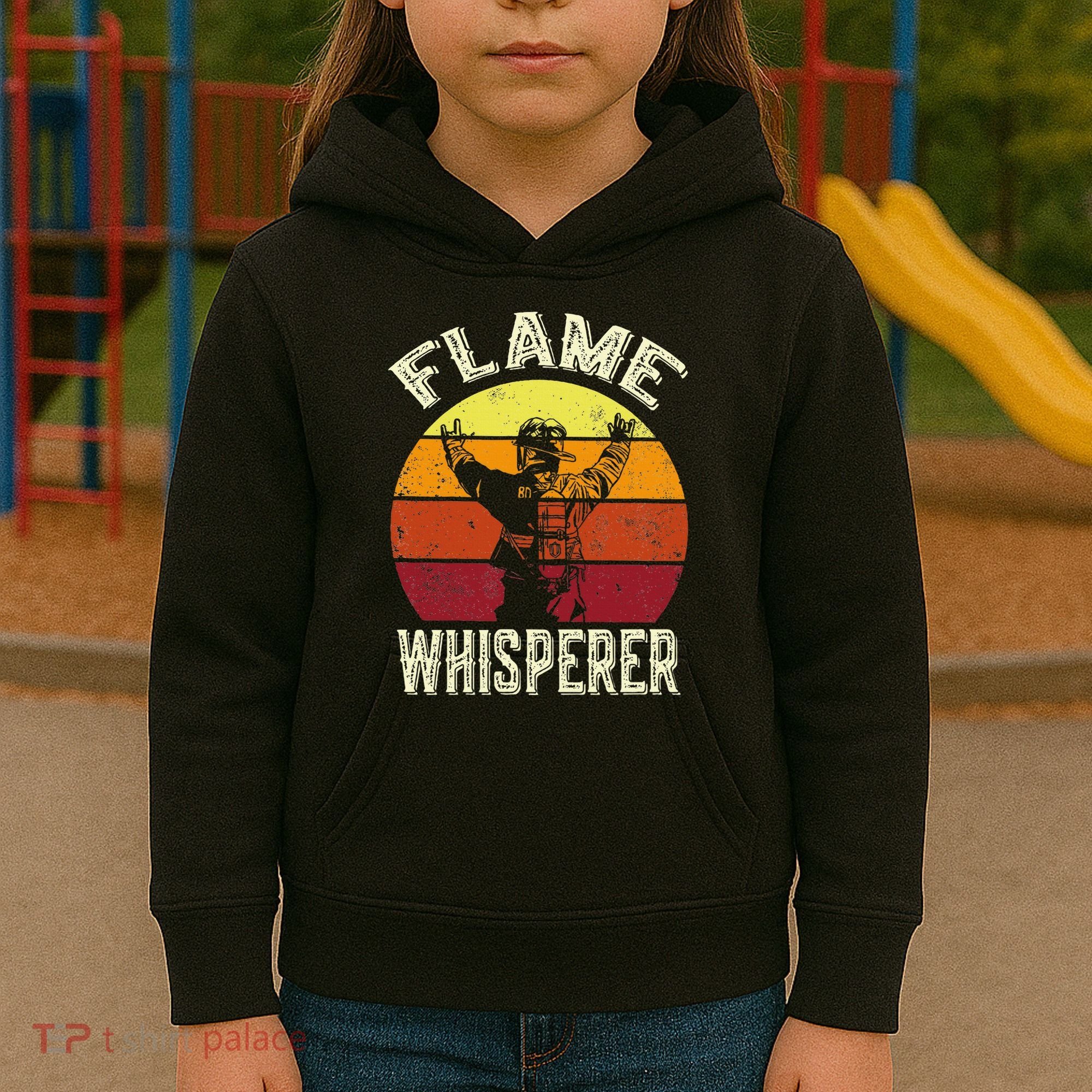 Funny Firefighting Fireman & Volunteer Firefighter Kids Hoodie