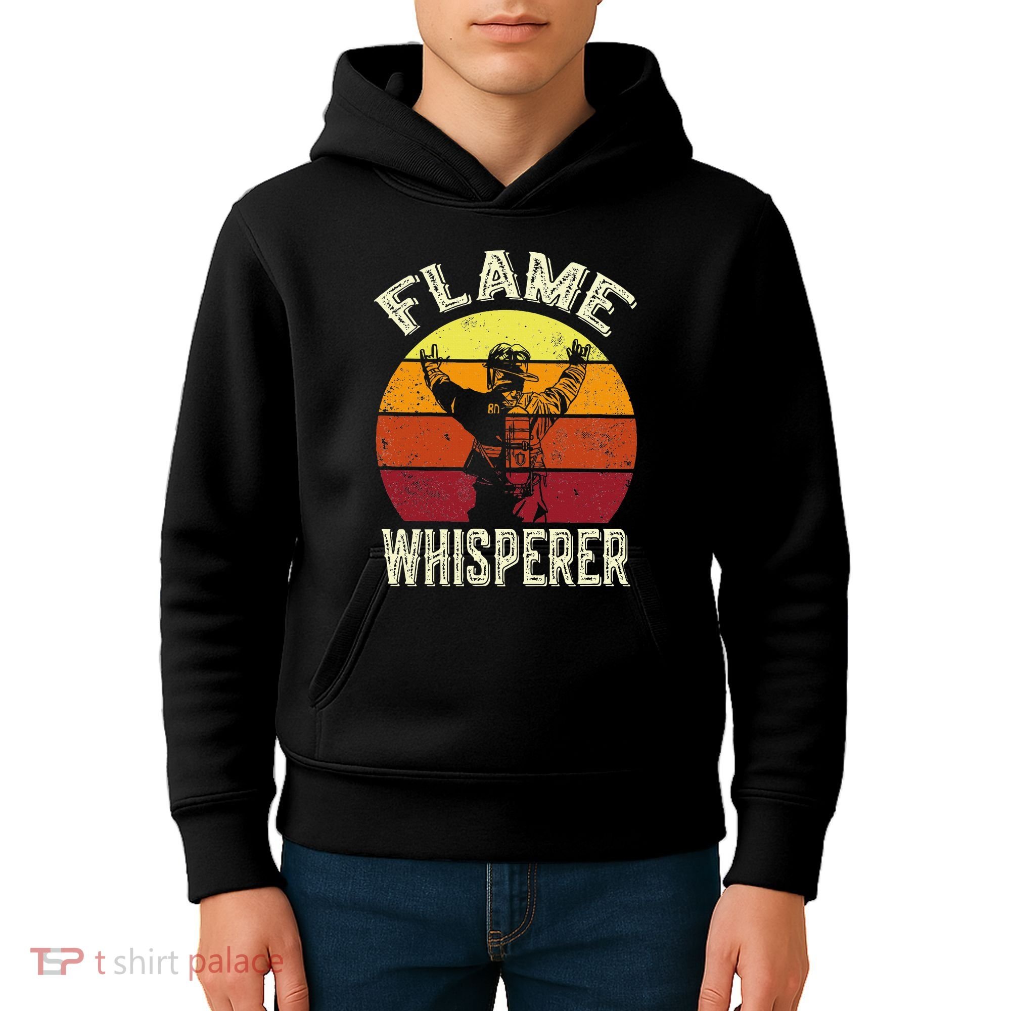 Funny Firefighting Fireman & Volunteer Firefighter Kids Hoodie