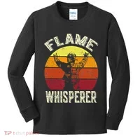 Funny Firefighting Fireman & Volunteer Firefighter Kids Long Sleeve Shirt thumb 0