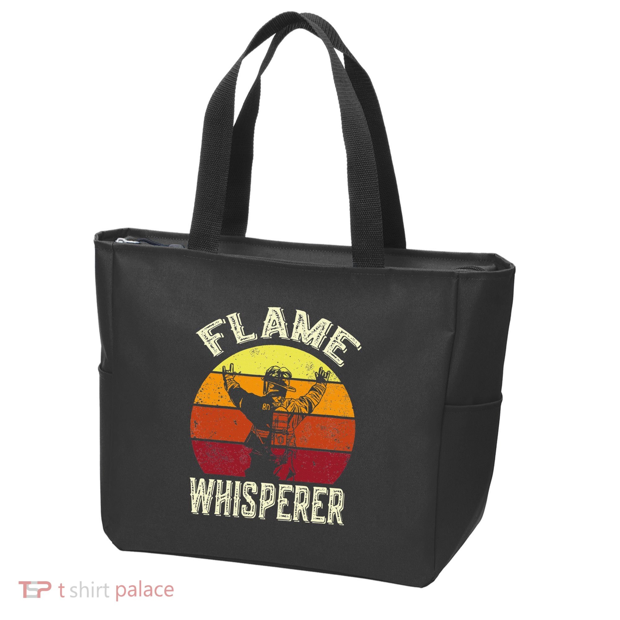 Funny Firefighting Fireman & Volunteer Firefighter Tote Bag