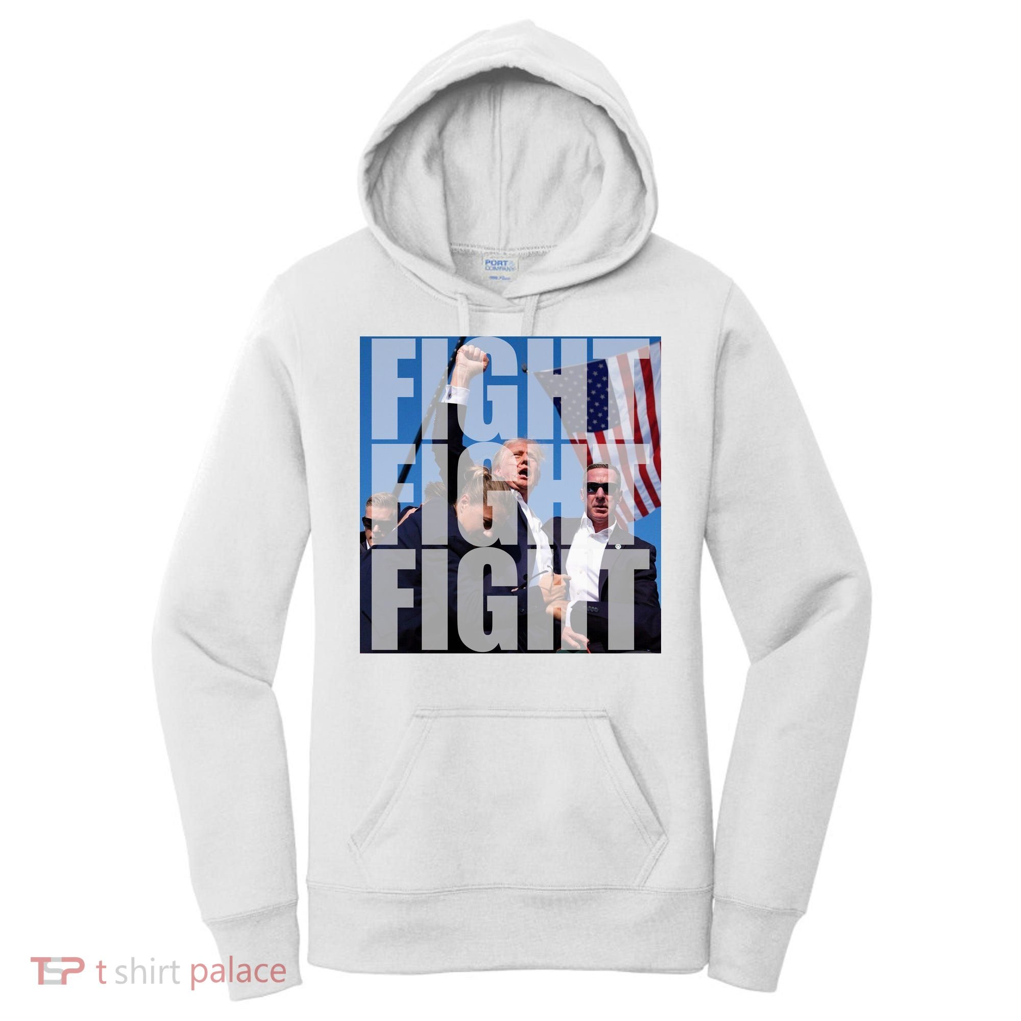 Fight Fight Fight Donald Trump 2024 Usa Election Women's Hoodie