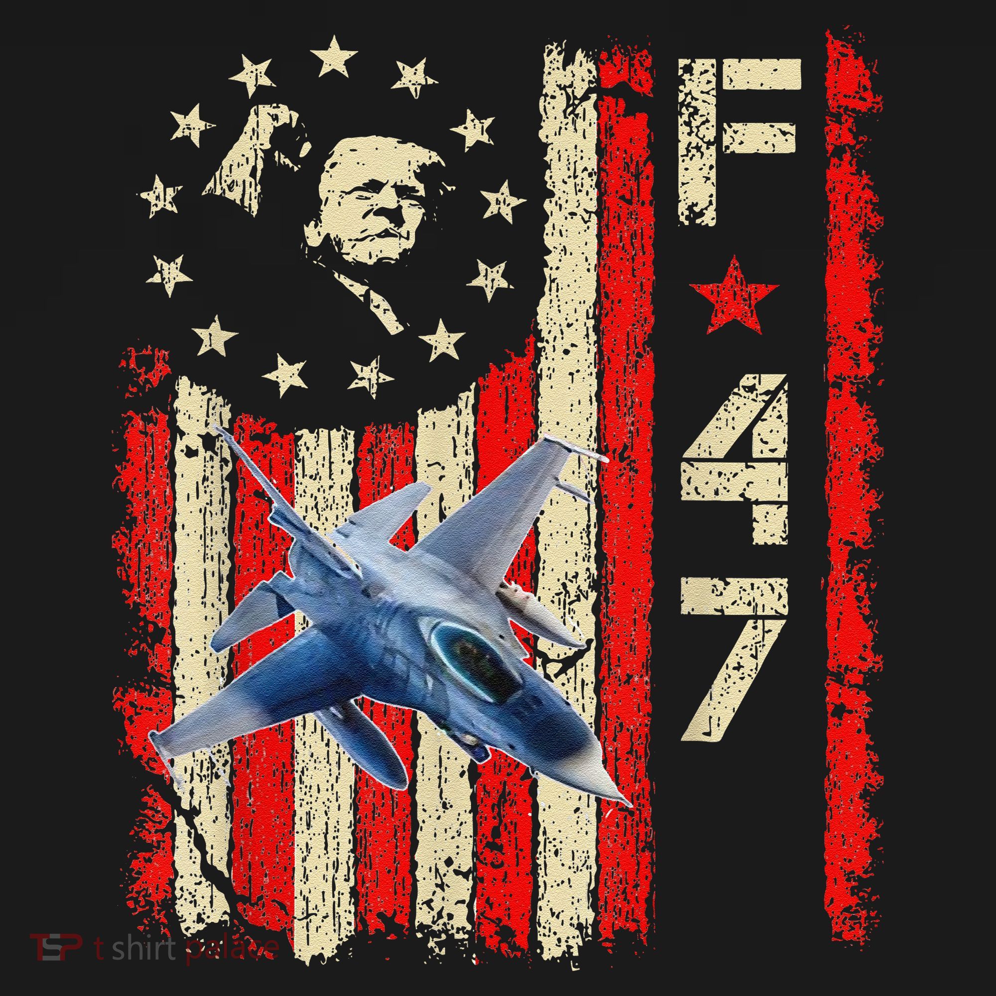 Funny F47 Fighter Jet Trump F-47 Jet Fighter Aircraft Women's Hoodie